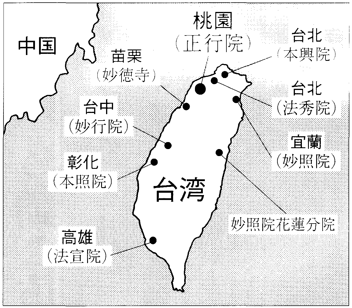 台湾地図